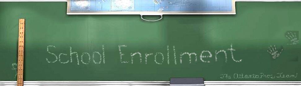 georgia school enrollment Chalkboard